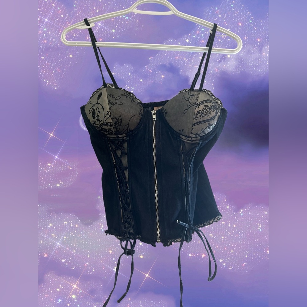 Sexy denim camisole